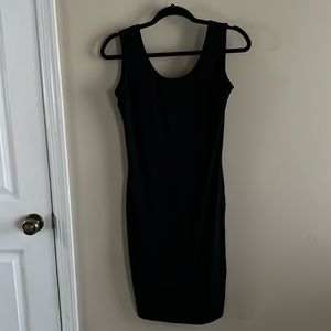 Yelete Bodycon Midi Dress - Black Medium